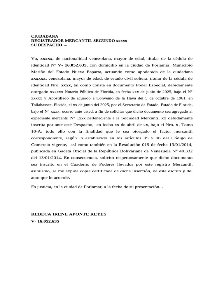 ¿Qué son los Poderes Mercantiles Especiales?