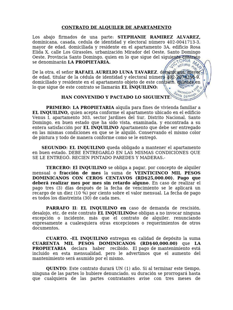 ¿Por qué formalizar tu contrato de arrendamiento ante notario?