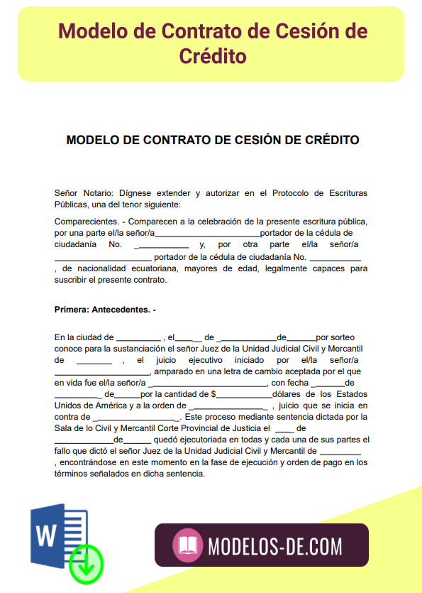 ¿Qué es la Cesión de Créditos y Por Qué Formalizarla ante Notario?