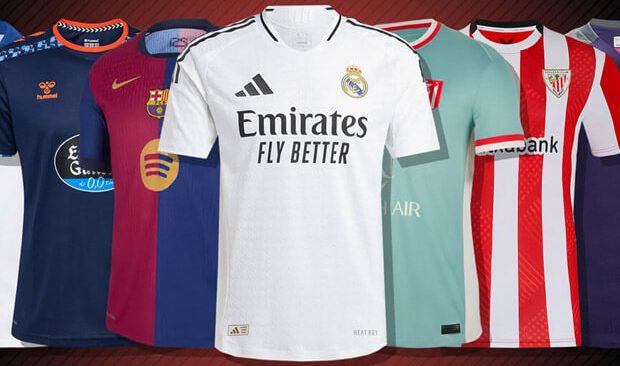 camisetas de futbol baratas varias