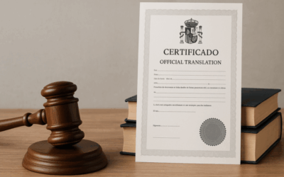 Documentos notariales que necesitan traducción jurada certificado